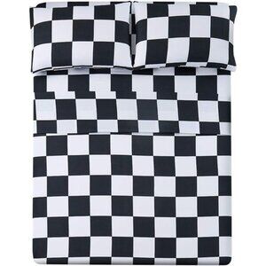 Bed Sheet Set 3 Pieces -Twin Size-Soft Durable Microfiber Bedding Sheet